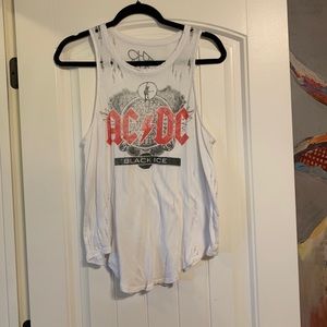 Chaser AC/DC graphic tank